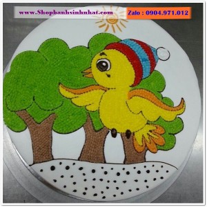 Bánh Sinh Nhật Con Gà Tuổi Dậu - V48